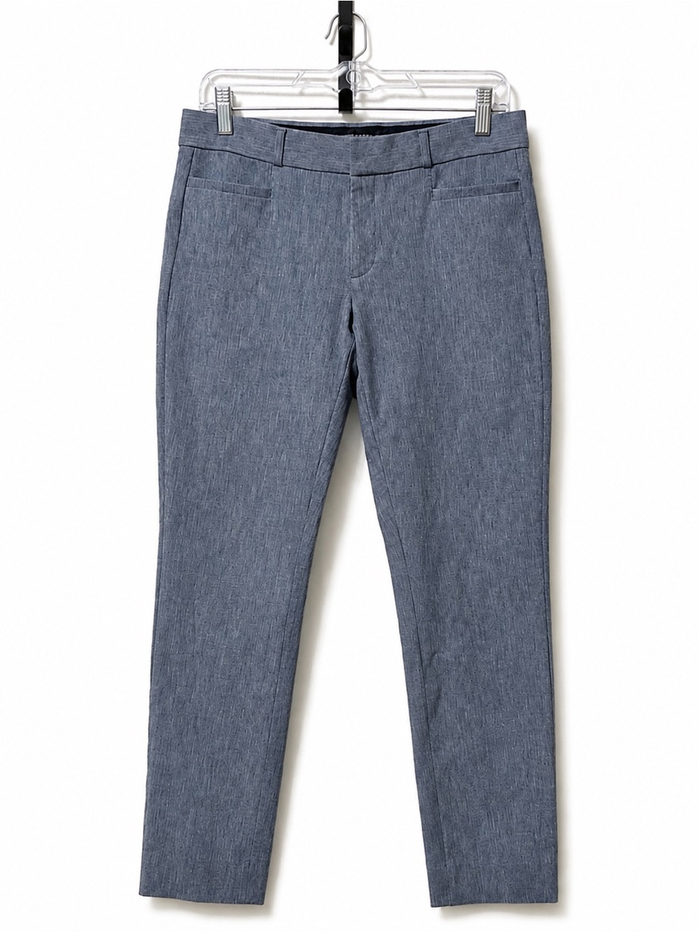 Banana Republic Grayish Blue slimming Ankle Dress Pants Women’s Size 4 Stretc